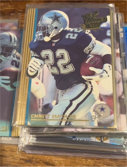 1991 Action Packed The All Madden Team #27 Emmitt Smith — front