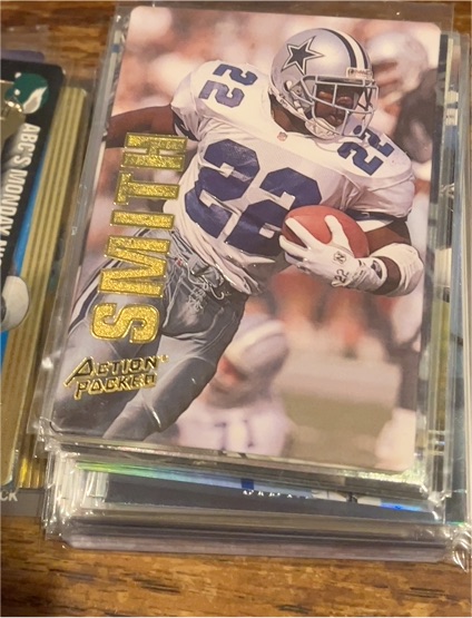 1993 Action Packed #13 Emmitt Smith — front