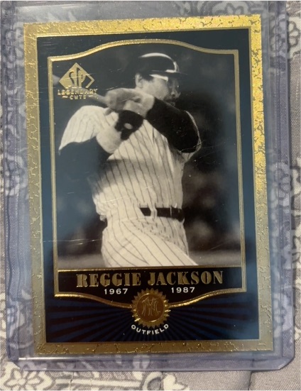 2001 Upper Deck SP Legendary Cuts #85 Reggie Jackson — front