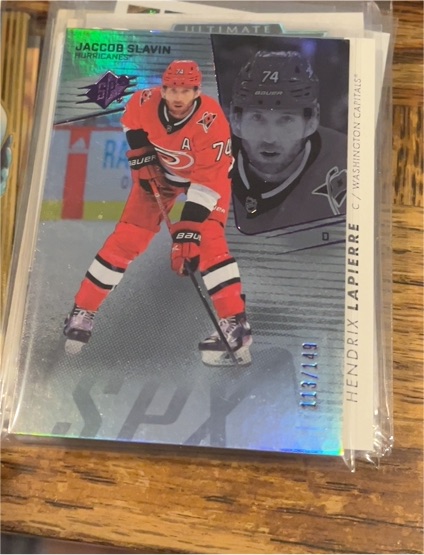 2022-23 Upper Deck SPx #87 Jaccob Slavin — front