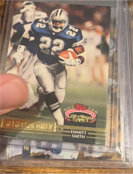 1992 Topps Stadium Club Members Only #NNO Emmitt Smith — front