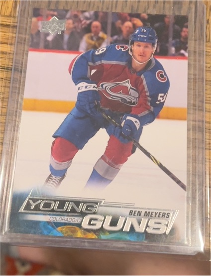 2022-23 Upper Deck Series 1 #222 Ben Meyers — front