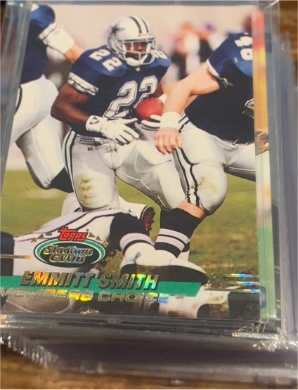 1993 Topps Stadium Club #491 Emmitt Smith Members Choice — front