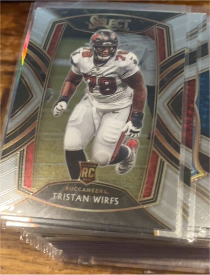 2020 Panini Select #290 Tristan Wirfs Rookie — front