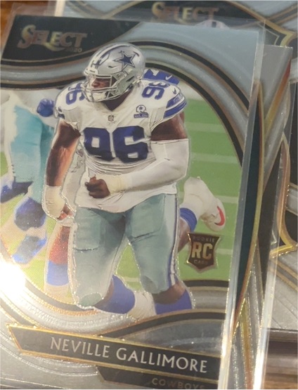2020 Panini Select #398 Neville Gallimore — front