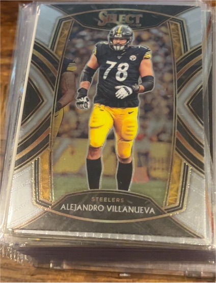 2020 Panini Select #233 Alejandro Villanueva — front
