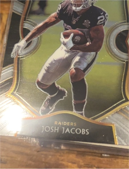 2020 Panini Select #33 Josh Jacobs — front