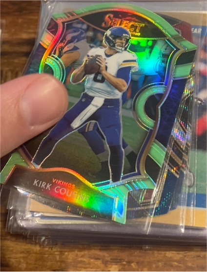 2020 Panini Select #24 Kirk Cousins — front