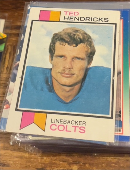 1973 Topps #430 Ted Hendricks Baltimore Colts — front