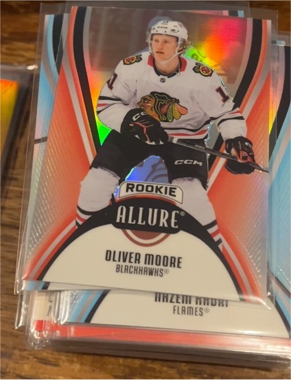 2025-26 Upper Deck Allure #133 Oliver Moore — front