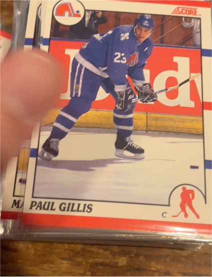 1990-91 Score #141 Paul Gillis — front