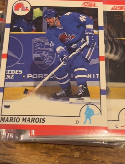 1990-91 Score #229 Mario Marois — front