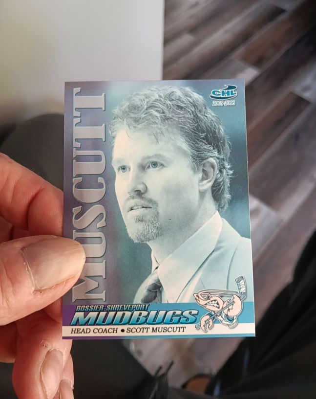 2005-2006 Unknown Scott Muscutt Bossier-Shreveport Mudbugs — front