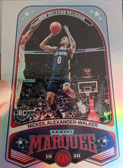 2019-20 Panini Chronicles Marquee #262 Nickeil Alexander-Walker — front