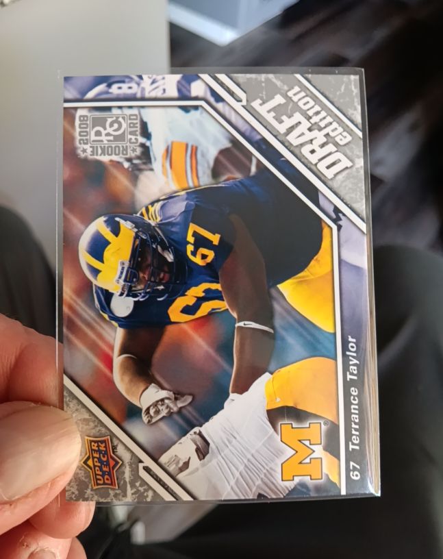 2009 Upper Deck Draft Edition #52 Terrance Taylor — front