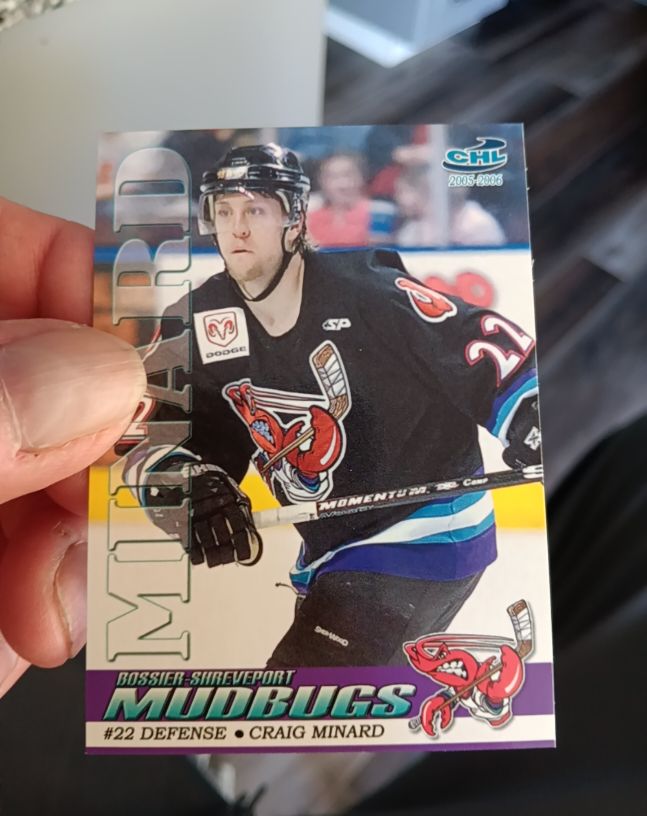 2005-06 SP CHL #22 Craig Minard — front