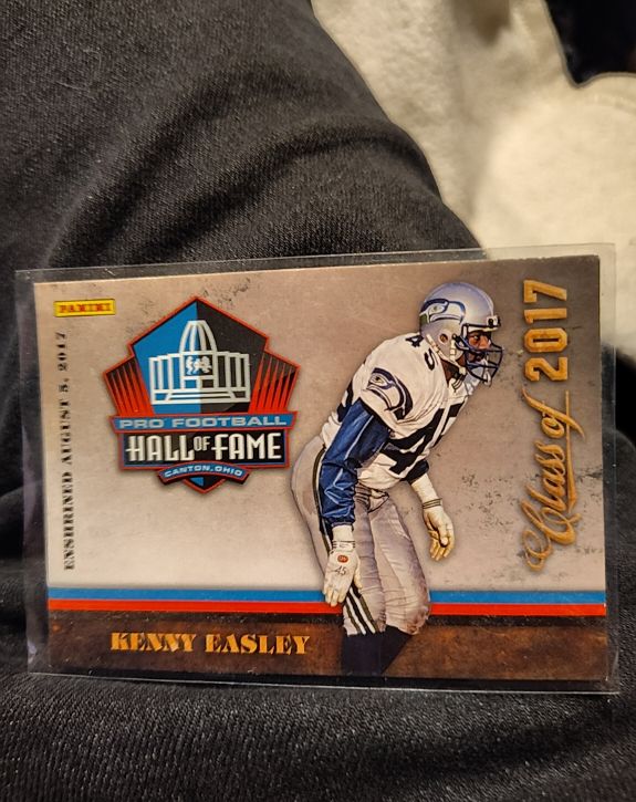 2017 Panini Pro Football Hall of Fame Class of 2017 Kenny Easley — front