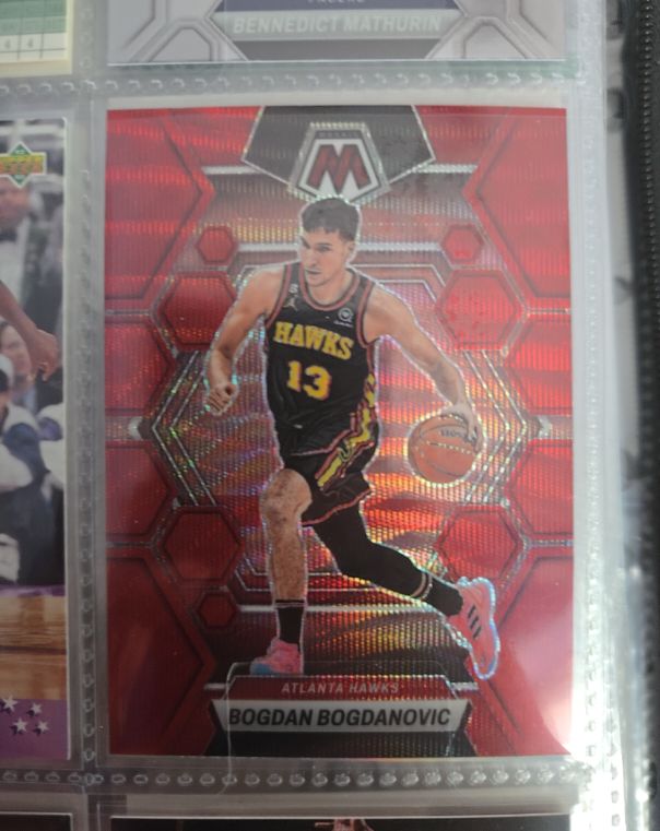 2022-23 Panini Mosaic #90 Bogdan Bogdanovic — front