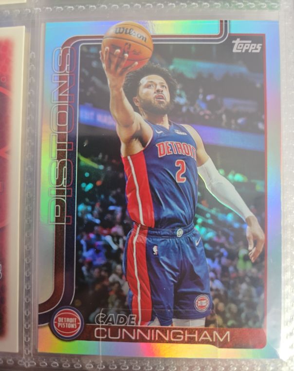 2025-26 Topps #40 Cade Cunningham — front