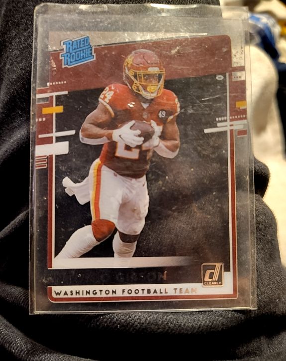 2020 Panini Chronicles Clearly Donruss #RR-AG Antonio Gibson — front