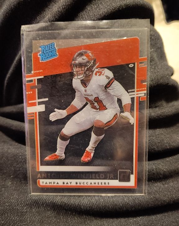 2020 Panini Chronicles Clearly Donruss Rated Rookie #RR-AW Antoine Winfield Jr. — front