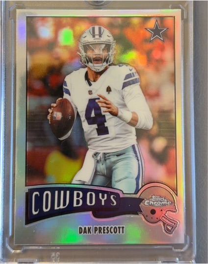2025 Topps Chrome #1975-10 Dak Prescott — front
