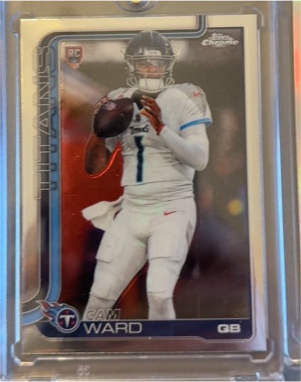 2025 Topps Chrome #314 Cam Ward — front