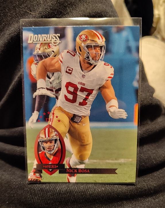 2025 Donruss #20 Nick Bosa Retro 1995 — front
