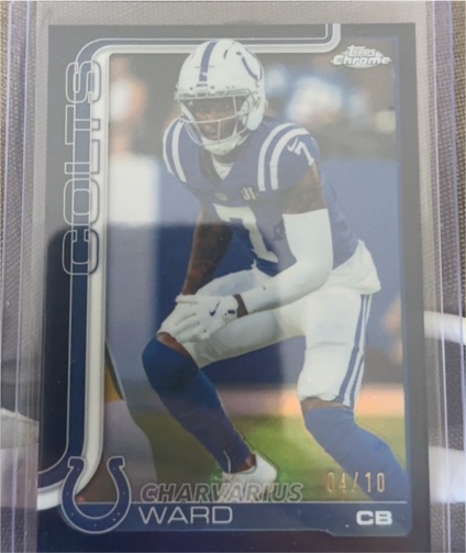 2025 Topps Chrome #04/10 Charvarius Ward — front