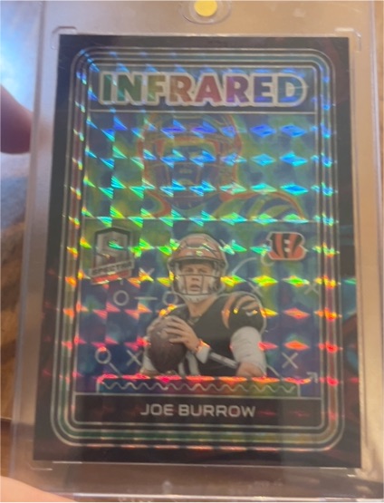 2023 Panini Spectra Infrared #I-JB Joe Burrow — front