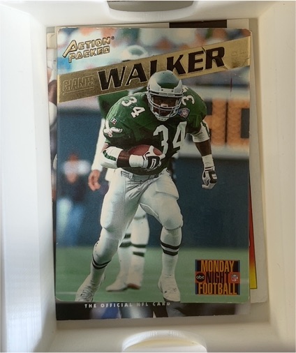 1995 Action Packed Monday Night Football #14 Herschel Walker — front