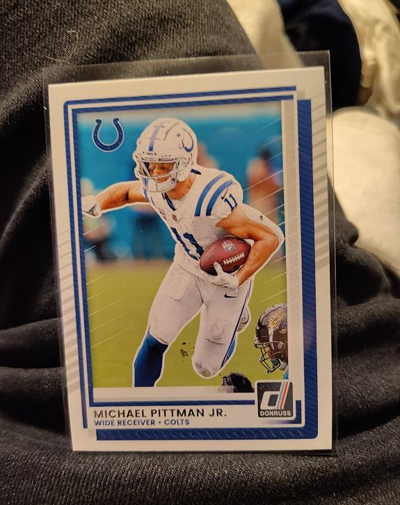 2025 Panini Donruss #185 Michael Pittman Jr. — front