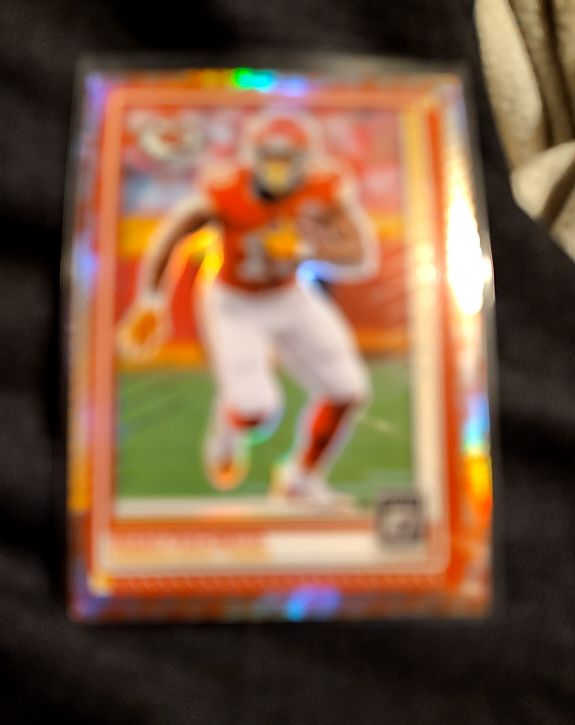 2025 Panini Donruss Optic Football Kansas City Chiefs Holo Prizm — front