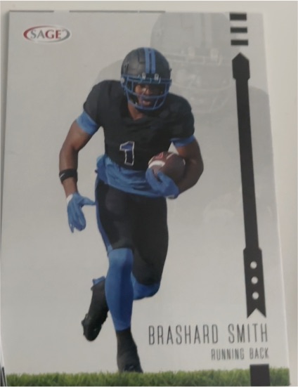 2025 Sage High Series #129 Brashard Smith — front