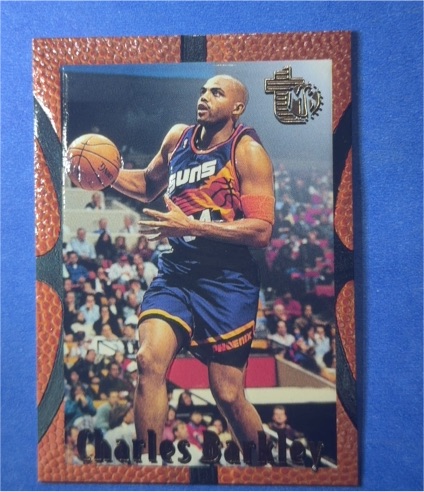 1994-95 Topps Embossed #74 Charles Barkley — front