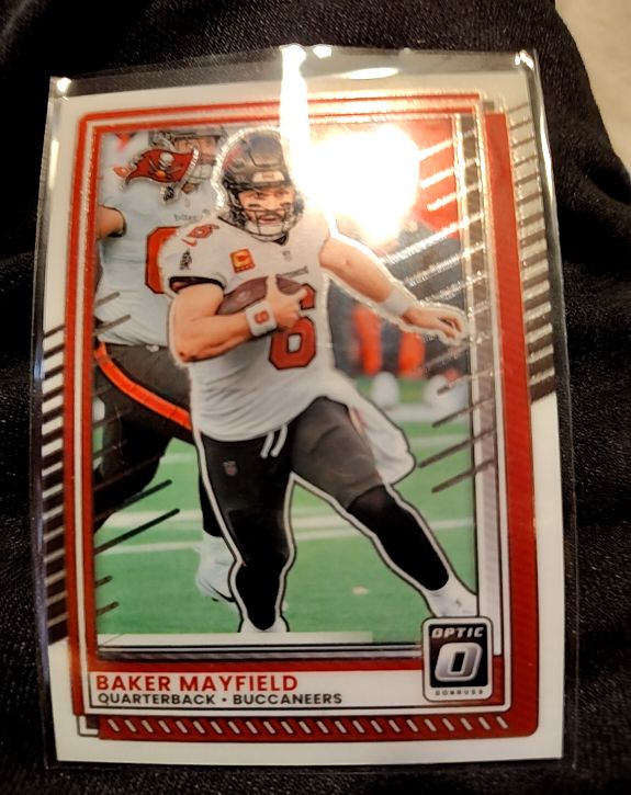 2025 Panini Donruss Optic #148 Baker Mayfield — front