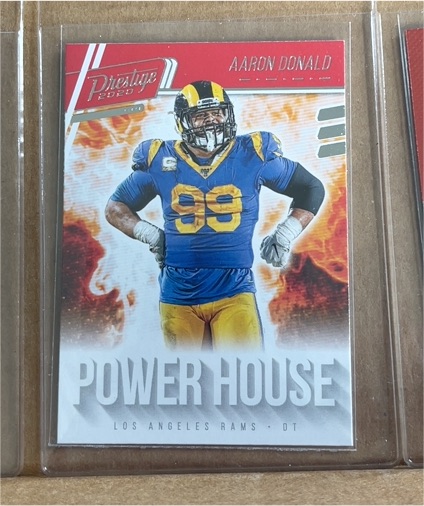 2020 Panini Prestige #PH-AD Aaron Donald Power House — front