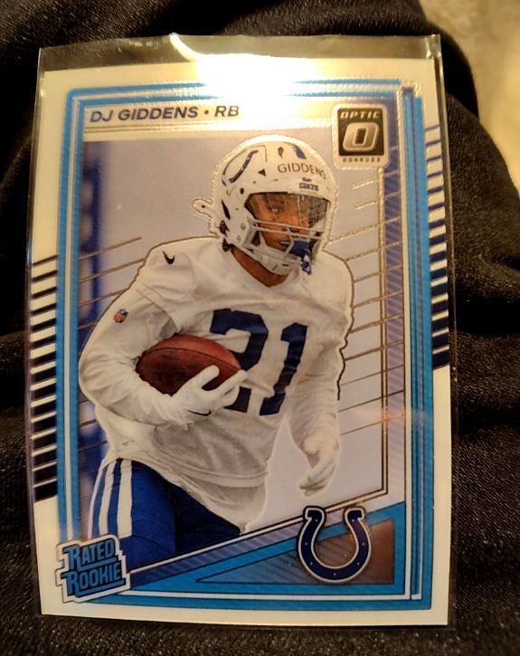 2025 Panini Donruss Optic #258 DJ Giddens — front