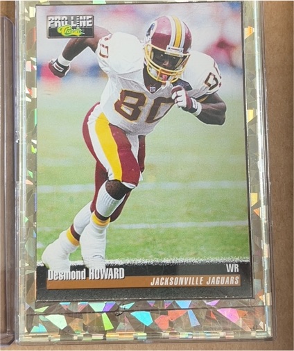 1995 Pro Line #192 Desmond Howard — front