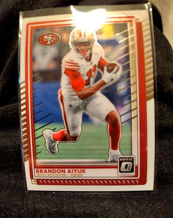 2025 Panini Donruss Optic #168 Brandon Aiyuk — front
