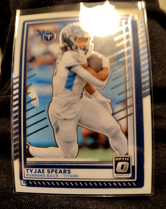 2025 Panini Donruss Optic #172 Tyjae Spears — front