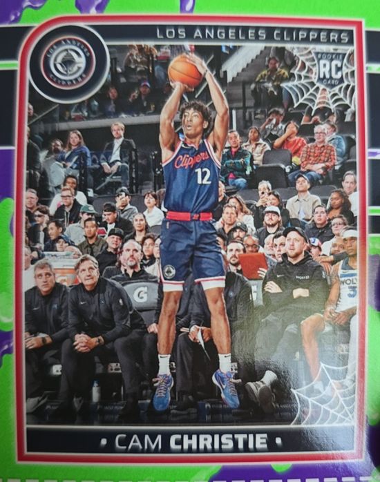 2024-25 Panini Haunted Hoops #248 Cam Christie — front