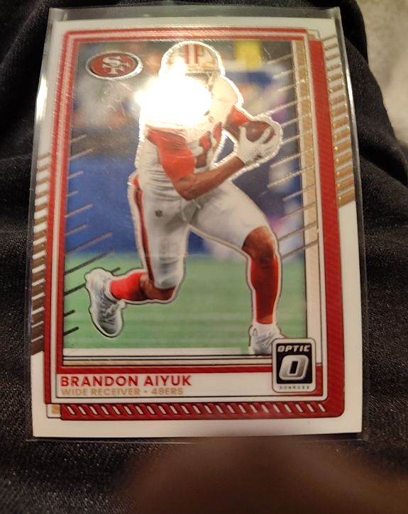 2025 Donruss Optic #168 Brandon Aiyuk — front
