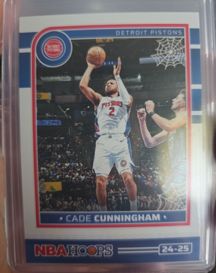 2024-25 Panini NBA Hoops Haunted Hoops #209 Cade Cunningham — front