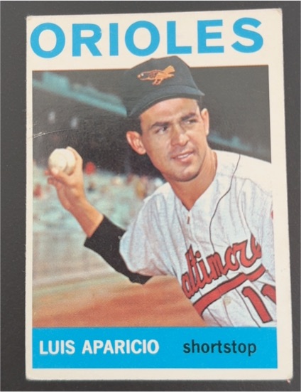 1964 Topps #540 Luis Aparicio — front