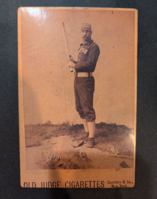 1887-1888 Goodwin & Company Old Judge Cigarettes N174 Dan Brouthers — front
