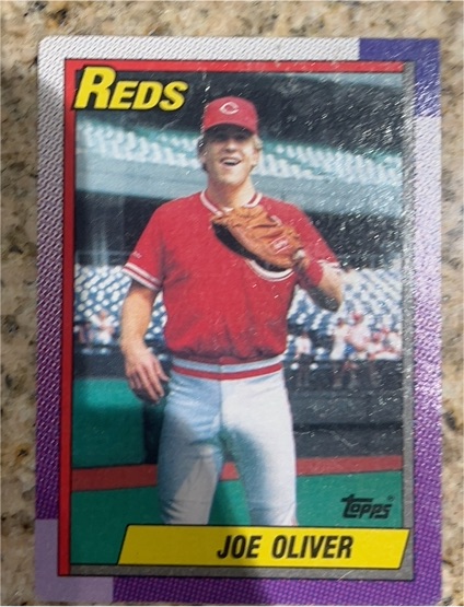 1990 Topps #668 Joe Oliver — front