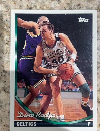 1993-94 Topps #282 Dino Radja — front