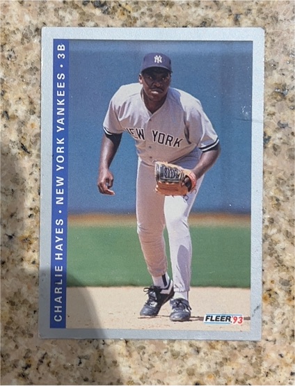 1993 Fleer #279 Charlie Hayes — front
