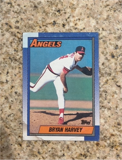 1990 Topps #272 Bryan Harvey — front